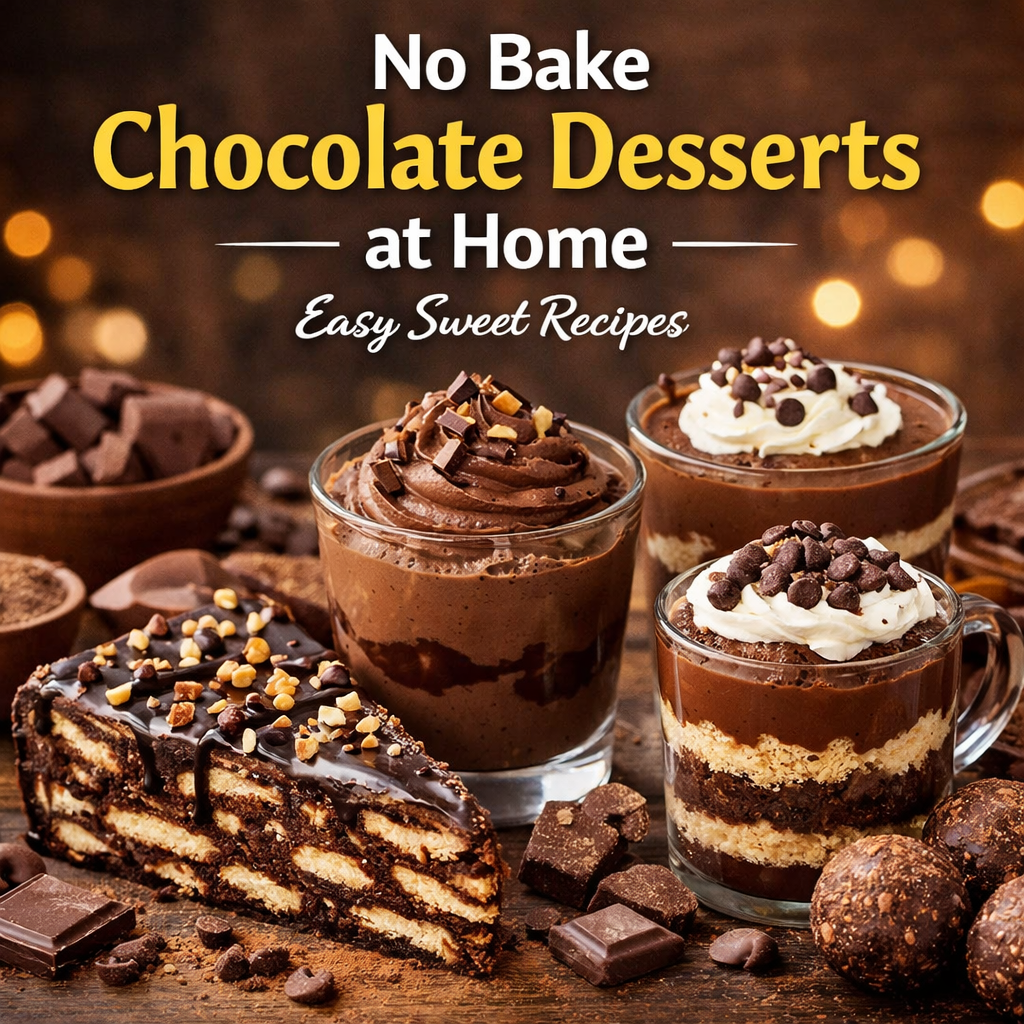No Bake Chocolate Desserts