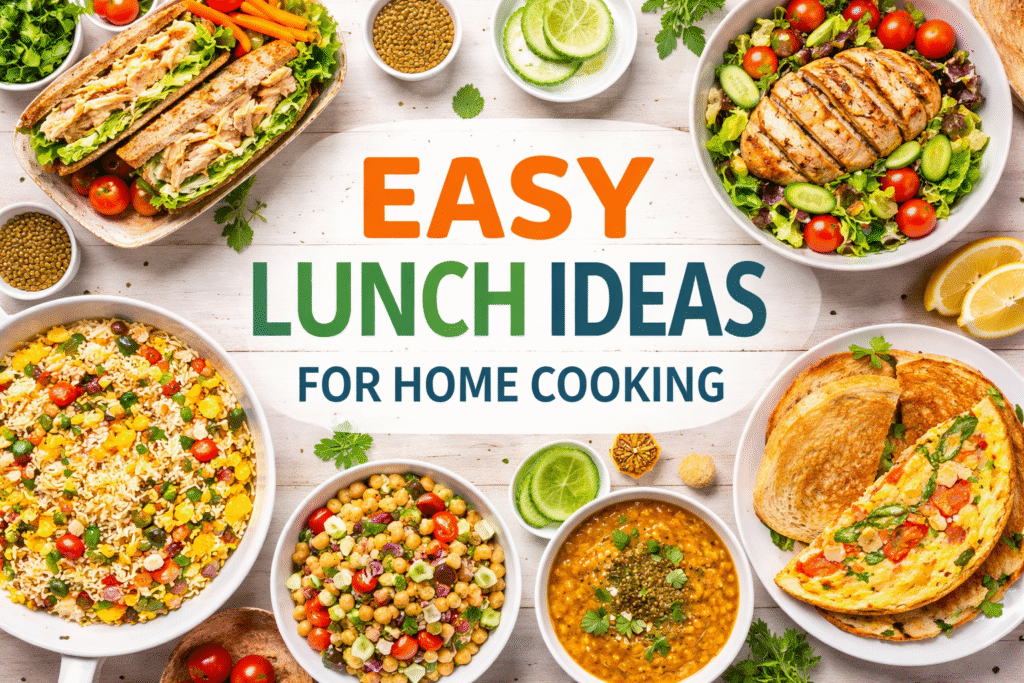 Easy Lunch Ideas for Home Cooking